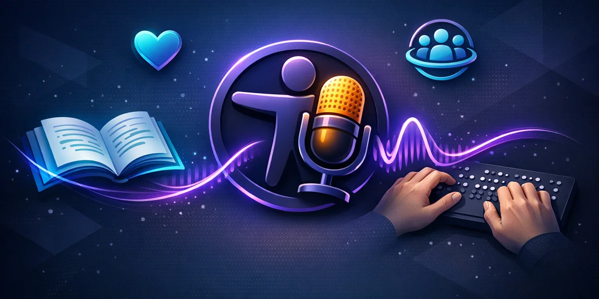 Voice dictation for accessibility — inclusive technology for dyslexia and disabilities