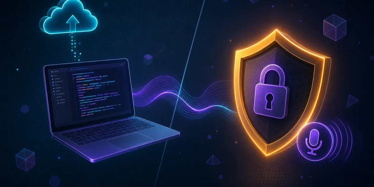 WhisperTyping cloud dictation vs offline alternative for Windows developer privacy