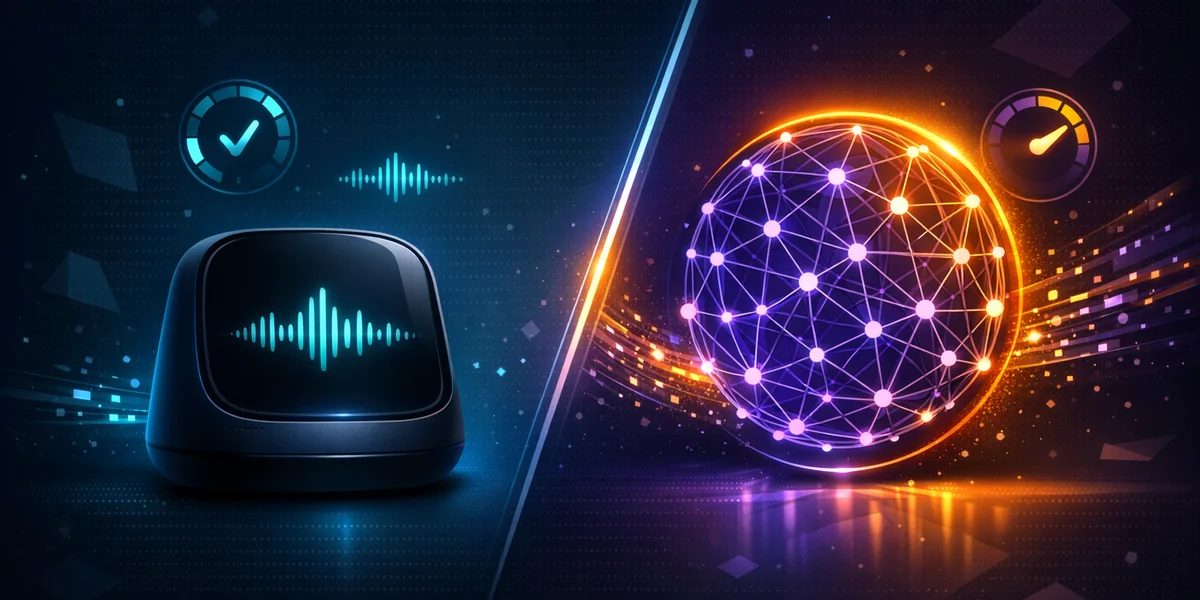Apple Dictation vs OpenAI Whisper — comparing on-device speech engine and neural network models