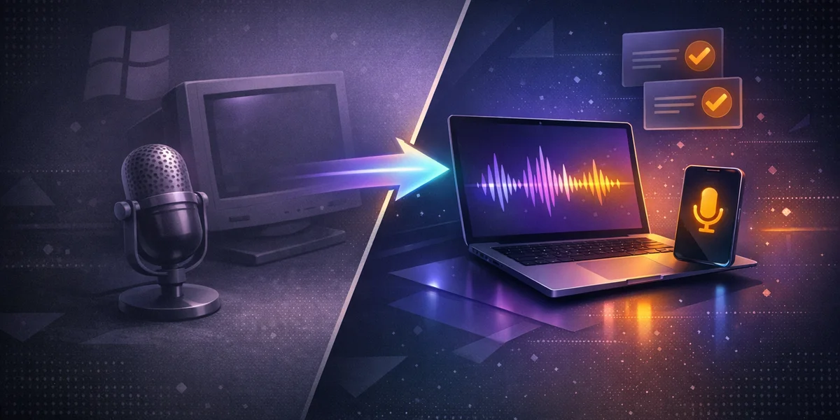 Alternative a Dragon NaturallySpeaking a confronto — dettatura legacy vs soluzioni IA multipiattaforma moderne