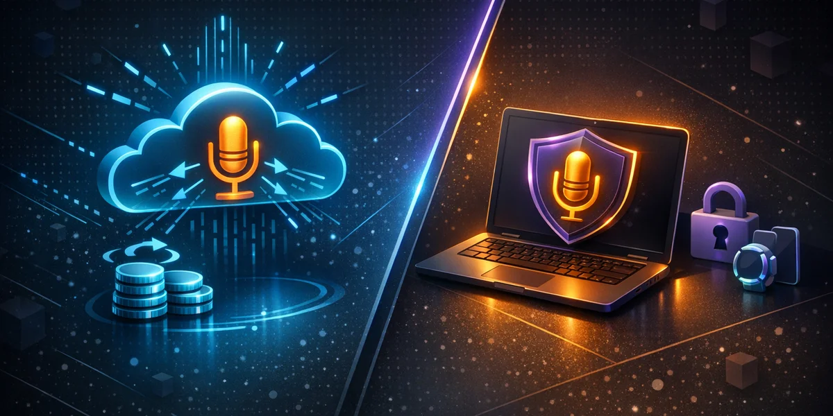 Monologue review — $15/month cloud dictation vs offline on-device voice apps compared