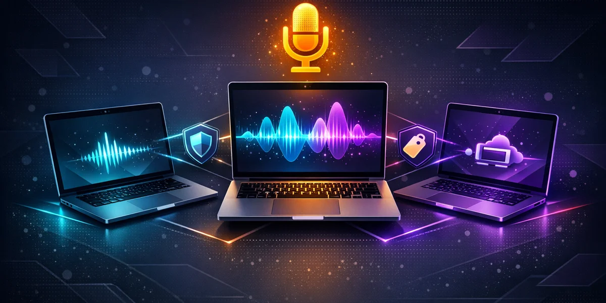 Confronto Superwhisper vs Voibe vs Weesper per dettatura Mac — tre strumenti offline a confronto