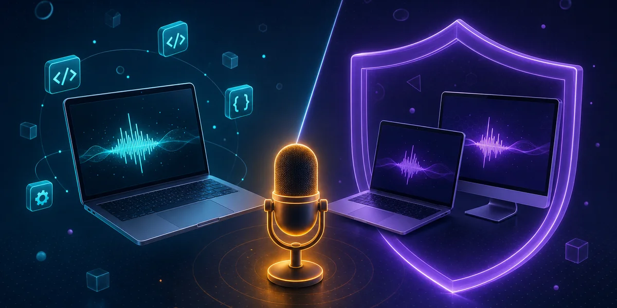 Voibe review 2026 — offline Mac dictation compared with cross-platform Weesper alternative