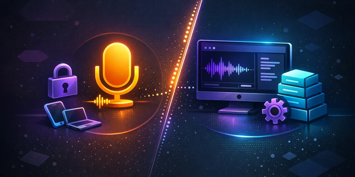 Whisper Notes vs MacWhisper — offline Mac transcription apps compared side by side