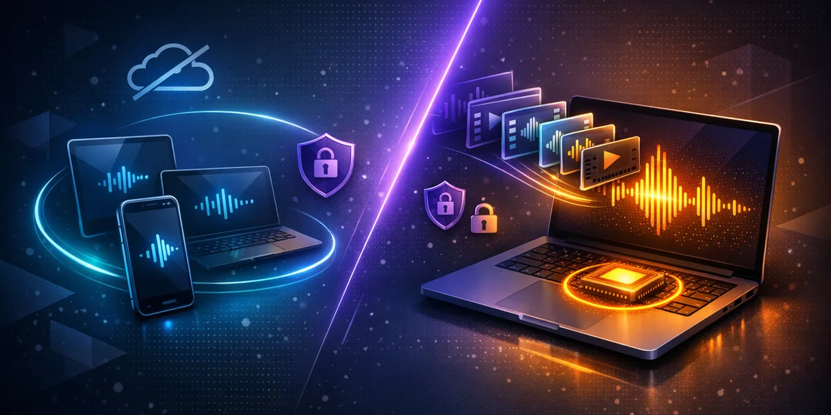 Whisperer vs Weesper Transcribe: trascrizione offline su iPhone e Mac contro file in batch su Mac