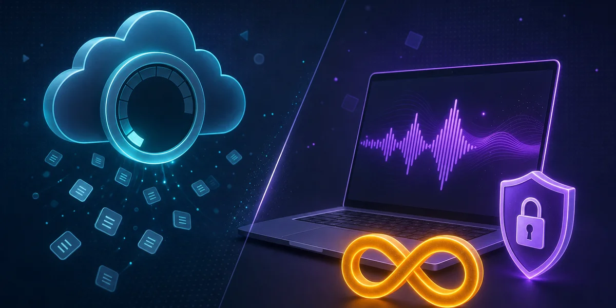 Wispr Flow plan gratuit limites — quota cloud plafonné face à la dictée offline illimitée Weesper